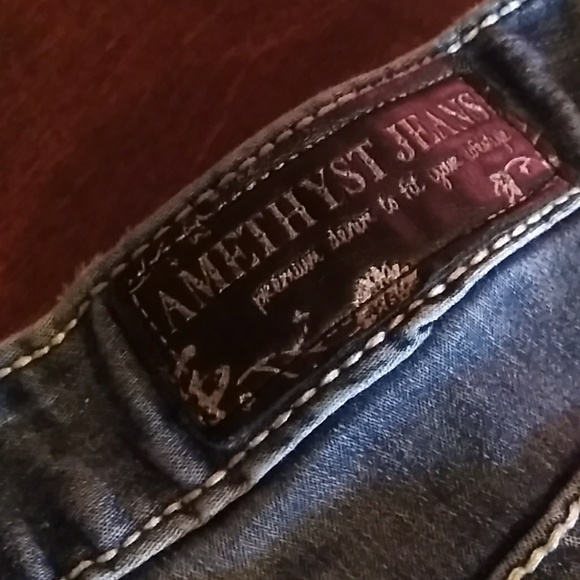 Washed out boot cut size 1 jeans - Picture 4 of 5